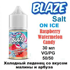 Жидкость Blaze Salt - ON ICE Raspberry Watermelon Candy (30мл)