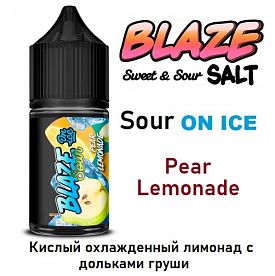 Жидкость Blaze Sweet&Sour salt  - On Ice Sour Pear Lemonade 30 мл
