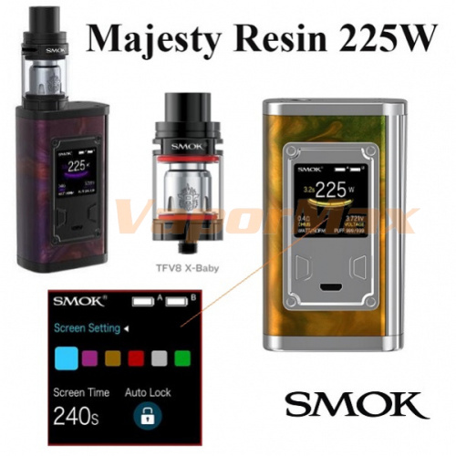 Smok Majesty Kit 225W Resin