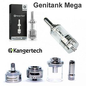 Kanger GeniTank Mega купить в Москве, Vape, Вейп, Электронные сигареты, Жидкости
