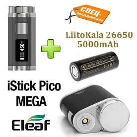 iStick Pico Mega с аккумулятором 26650 (оригинал)