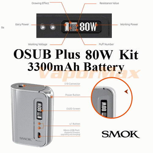 Smok Osub Plus Kit 80W (оригинал) фото 6