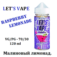 Жидкость Let’s Vape - Raspberry lemonade (120 мл)
