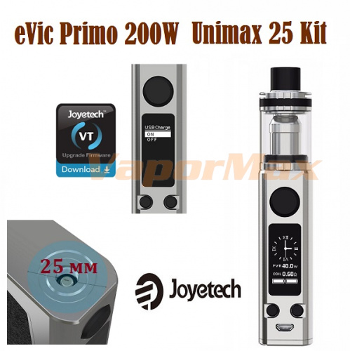 eVic Primo 200W Kit Unimax 25 (оригинал) фото 4