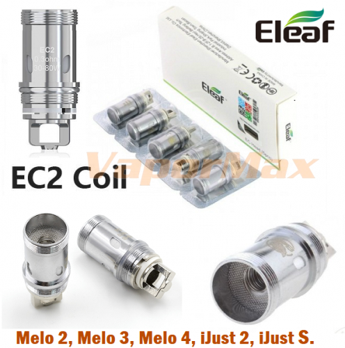 Сменный испаритель EC2 (ECL) для Eleaf Melo 4 (iJust 2/S / Melo 2/3/) фото 2