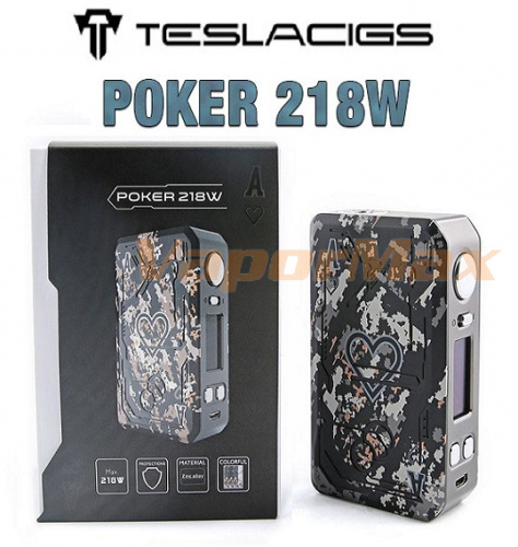 Tesla Poker 218W TC Mod