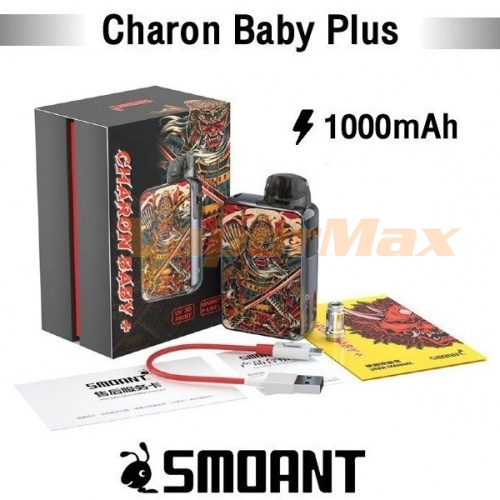 Smoant Charon Baby Plus Kit купить в Москве, Vape, Вейп, Электронные сигареты, Жидкости