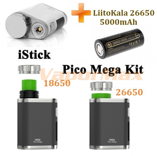 iStick Pico Mega TC Full Kit с аккумулятором (оригинал) фото 4