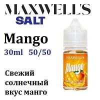 Жидкость Maxwells Salt - Mango (30мл)