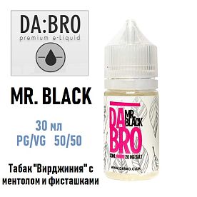 Жидкость Da:Bro Salt - Mr. Black 30 мл