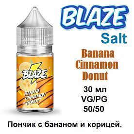 Жидкость Blaze Salt - Banana Cinnamon Donut (30мл)