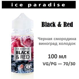 Жидкость Ice Paradise Black & Red 100 мл