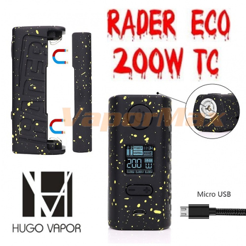 Hugo Vapor Rader ECO 200W купить в Москве, Vape, Вейп, Электронные сигареты, Жидкости фото 2