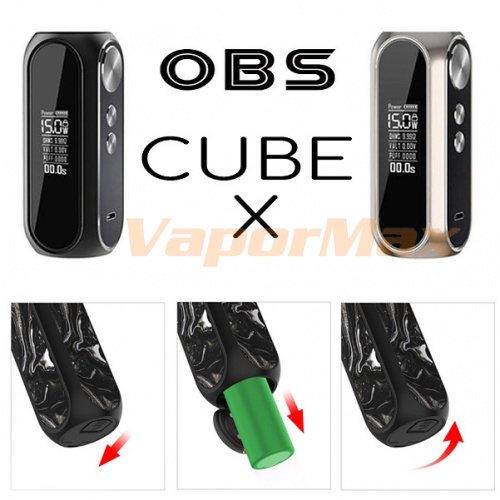 OBS Cube X 80W Mod (18650) фото 4