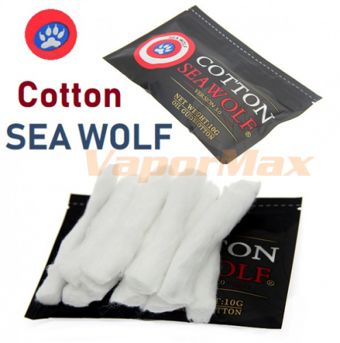 Cotton SEA WOLF купить в Москве, Vape, Вейп, Электронные сигареты, Жидкости
