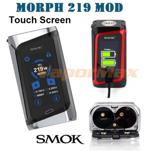 Smok Morph 219 Touch Screen TC Mod фото 3