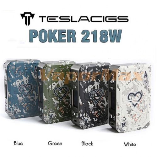 Tesla Poker 218W TC Mod фото 6