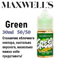 Жидкость Maxwells Freebase - Green (30мл)