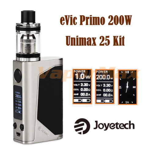 eVic Primo 200W Kit Unimax 25 (оригинал) фото 2