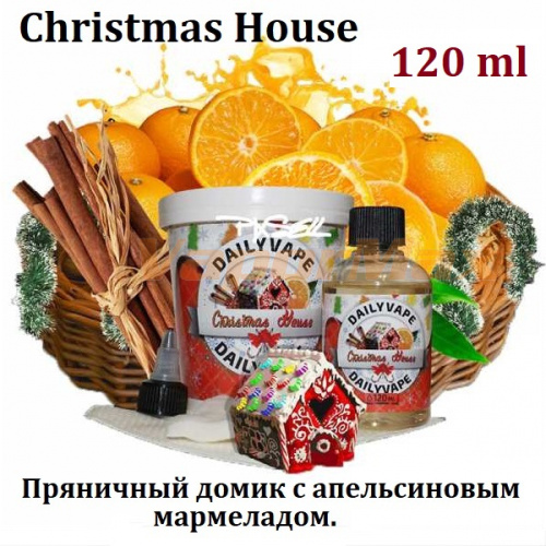 Жидкость Daily Vape - Christmas House (120 мл)