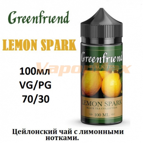 Жидкость Greenferiend - Lemon Spark 100мл