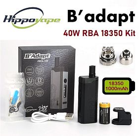 Hippovape B'Adapt 40W RBA Pod Kit