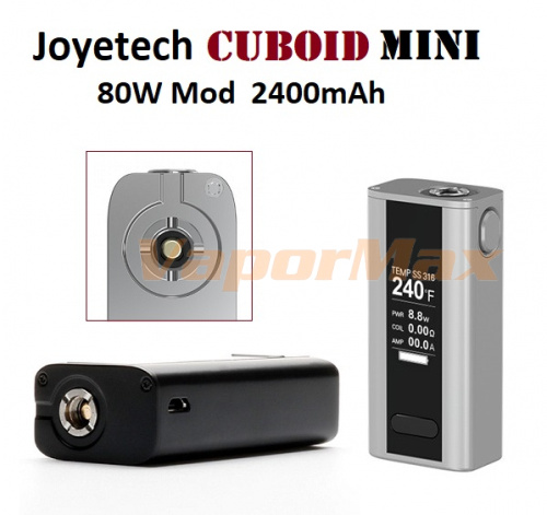 Joyetech Cuboid Mini 80W 2400 mAh TC Mod фото 3