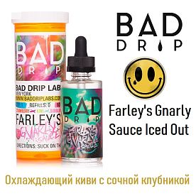 Жидкость BAD DRIP - Farley's Gnarly Sauce Iced Out (60 мл)