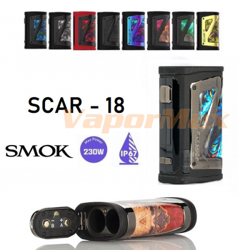 Smok Scar-18 230W mod фото 3