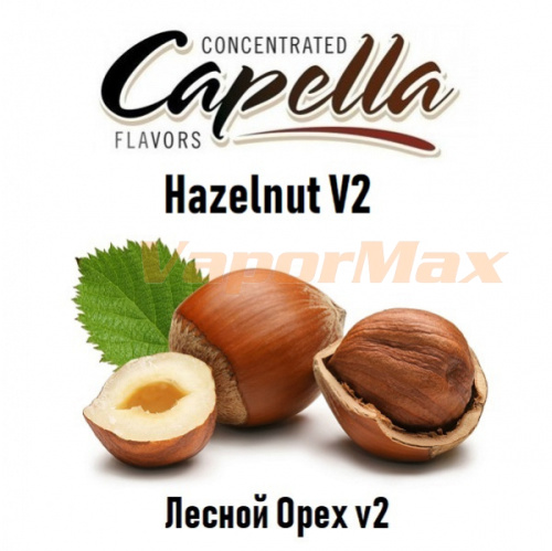 Ароматизатор Capella - Hazelnut V2 (Лесной орех V2) 10мл купить в Москве, Vape, Вейп, Электронные сигареты, Жидкости