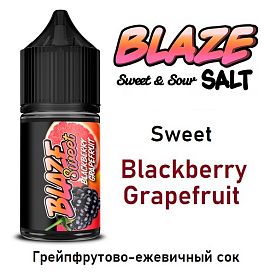 Жидкость Blaze Sweet&Sour salt - Sweet Blackberry Grapefruit 30 мл