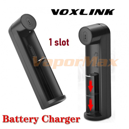 VOXLINK Smart charging (1 слот) купить в Москве, Vape, Вейп, Электронные сигареты, Жидкости фото 3