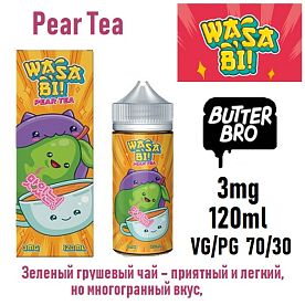 Жидкость Wasabi - Pear Tea (120ml)