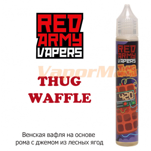 Жидкость RED ARMY VAPERS - THUG WAFFLE