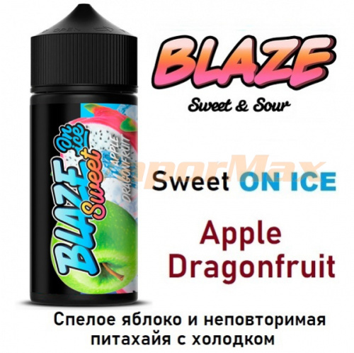 Жидкость Blaze Sweet&Sour - On Ice Sweet Apple Dragonfruit 100мл