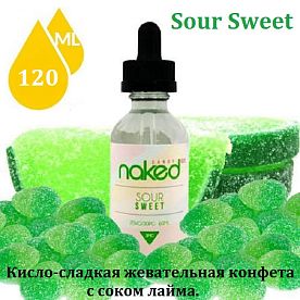 Жидкость Naked 100 - Sour Sweet (clone, 120ml)