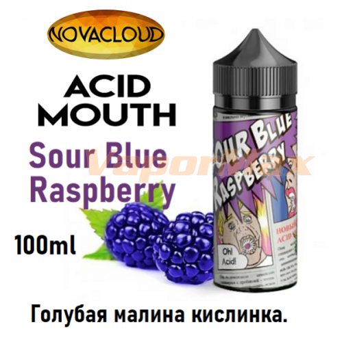 Жидкость Acid Mouth - Blue Raspberry 100мл