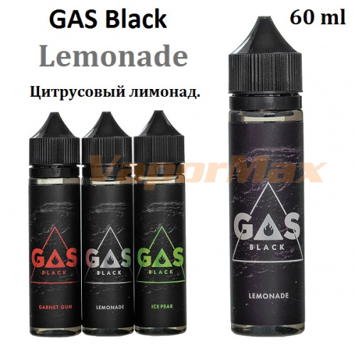 Жидкость GAS Black - Lemonade (60мл)
