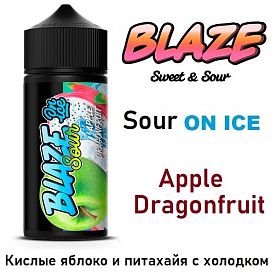Жидкость Blaze Sweet&Sour - On Ice Sour Apple Dragonfruit 100мл