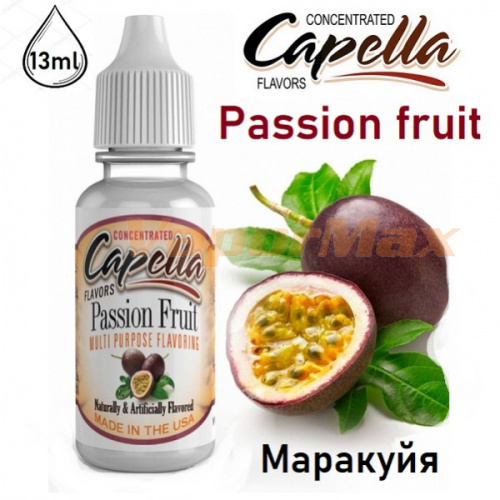 Ароматизатор Capella - Passion fruit (Маракуйя) 13мл купить в Москве, Vape, Вейп, Электронные сигареты, Жидкости