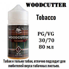 Жидкость WoodCutter - Tobacco 80 мл