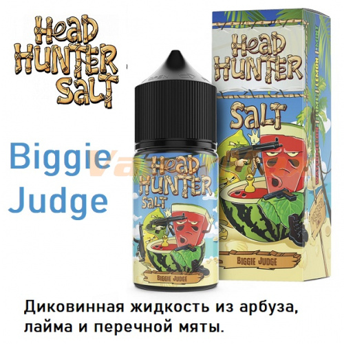 Жидкость Head Hunter Salt - Biggie Judge (30мл)