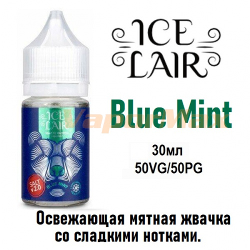 Жидкость Ice Lair salt - Blue Mint 30мл.