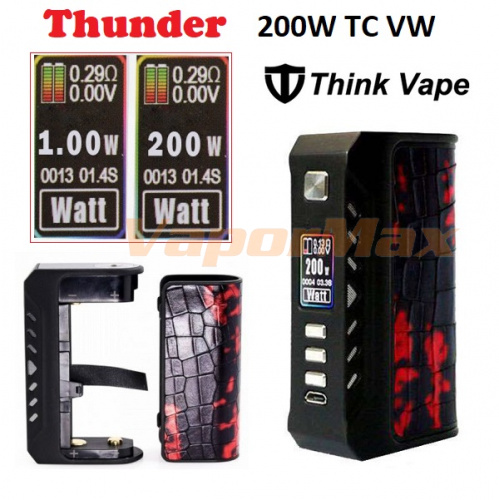 Think Vape Thunder 200W TC Mod фото 2