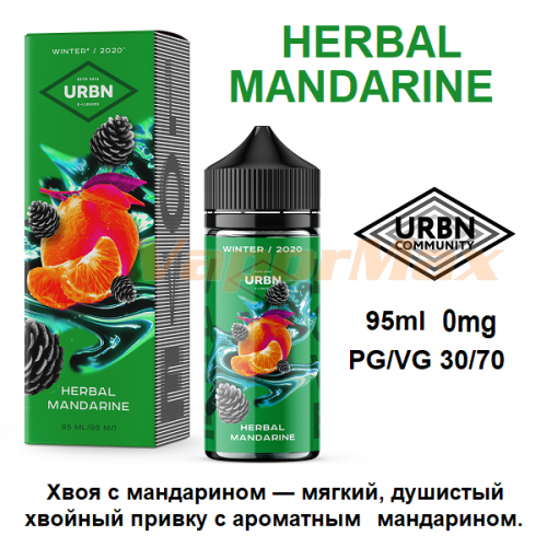 Жидкость URBN 2020 - Herbal Mandarine 95 мл