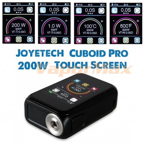 Joyetech Cuboid PRO Touch Screen 200W TC MOD фото 2