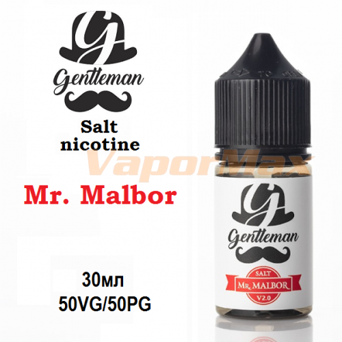 Жидкость Gentleman Salt - Mr.Malbor (30мл)