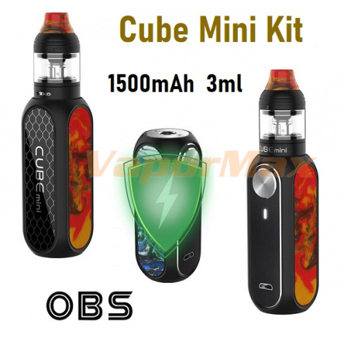 OBS Cube Mini Starter Kit 1500mAh фото 6
