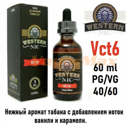 Жидкость Western Nic - Vct6 (60мл)