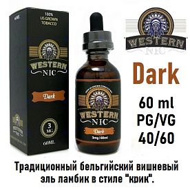 Жидкость Western Nic - Dark (60мл)